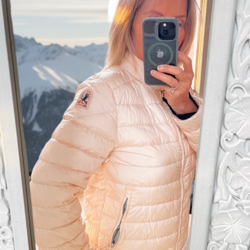Parajumpers Flare Ivory Down Puffer Jacket